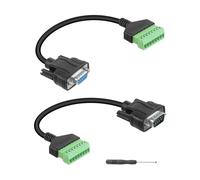 DB9 senza Saldatura Cavo di Prolunga DB9 RS232 Dsub , Maschio Femmina Seriale