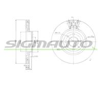 DBA220V Disco freno Sigmauto