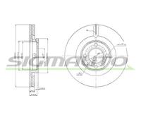 DBA339V Disco freno Sigmauto