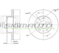 DBA758S Disco freno Sigmauto