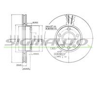 DBA846V Disco freno Sigmauto