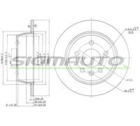 DBA861S Disco freno Sigmauto
