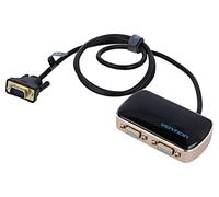 DBABF splitter VGA femmina VGA x 2, connettore VGA 1 m nero VENTION