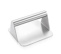 DBAILY Pressa per hamburger Smash in acciaio inox, per hamburger Plancha e teppanyaki, facile da pulire, lavabile in lavastoviglie, per carne, patty, bistecca, bacon, salsiccia