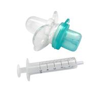 dBb Remond 171000 - Dispenser di medicinali per bambini, in silicone, colore trasparente