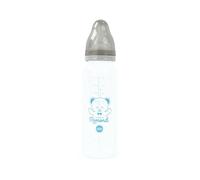 dBb Remond Biberon Régul'Air 270 ml in polipropilene - Tettarella NN - Neonato - Anticolico in silicone - Flusso regolare - 1° età 0 - 4 mesi - Fabbricazione francese - Grigio