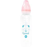dBb Remond Biberon Régul'Air 360 ml in polipropilene - Ciuccio anticolico in silicone - 3 flussi variabili - 2a età, 4 mesi + - Fabbricazione francese, rosa cipria