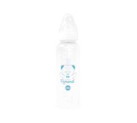 dBb Remond Biberon Régul'Air 360 ml in polipropilene - Ciuccio anticolico in silicone - 3 flussi variabili - 2a età, 4 mesi + - Fabbricazione francese, bianco
