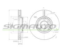 DBB041V Disco freno Sigmauto
