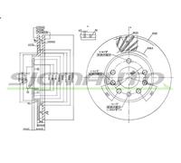 DBB042V Disco freno Sigmauto