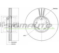 DBB112V Disco freno Sigmauto
