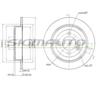 DBB128S Disco freno Sigmauto