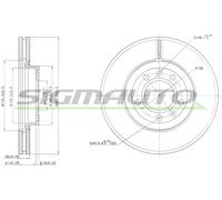 DBB132V Disco freno Sigmauto