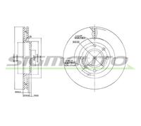 DBB140V Disco freno Sigmauto