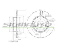 DBB151V Disco freno Sigmauto