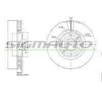 DBB152V Disco freno Sigmauto