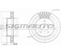 DBB184V Disco freno Sigmauto