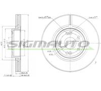 DBB205V Disco freno Sigmauto