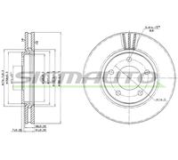 DBB214V Disco freno Sigmauto