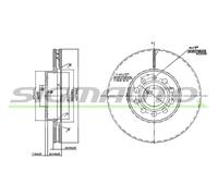 DBB218V Disco freno Sigmauto