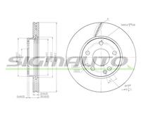 DBB220V Disco freno Sigmauto