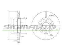DBB221V Disco freno Sigmauto