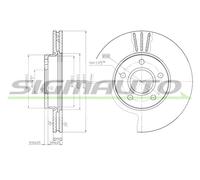 DBB222V Disco freno Sigmauto