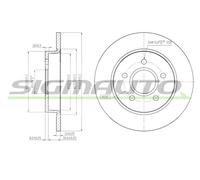 DBB226S Disco freno Sigmauto