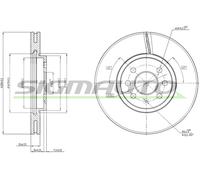 DBB236V Disco freno Sigmauto