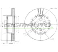 DBB242V Disco freno Sigmauto