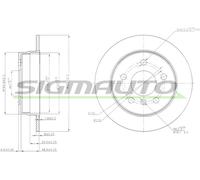 DBB258S Disco freno Sigmauto