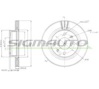 DBB268V Disco freno Sigmauto