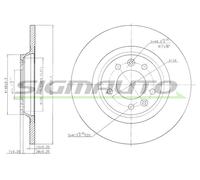 DBB275S Disco freno Sigmauto