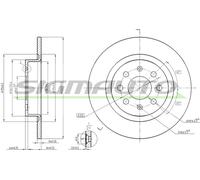 DBB299S Disco freno Sigmauto