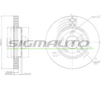 DBB316V Disco freno Sigmauto