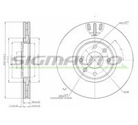 DBB442V Disco freno Sigmauto