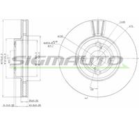 DBB461V Disco freno Sigmauto