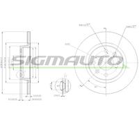 DBB502S Disco freno Sigmauto