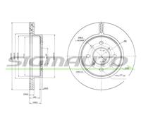 DBB509V Disco freno Sigmauto
