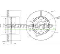 DBB520V Disco freno Sigmauto
