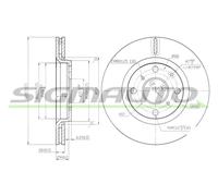 DBB527V Disco freno Sigmauto