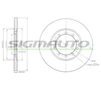 DBB537S Disco freno Sigmauto
