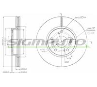 DBB539V Disco freno Sigmauto