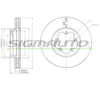 DBB554V Disco freno Sigmauto