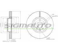 DBB567V Disco freno Sigmauto