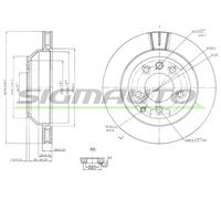 DBB580V Disco freno Sigmauto