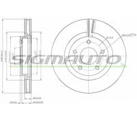 DBB589V Disco freno Sigmauto