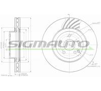 DBB595V Disco freno Sigmauto