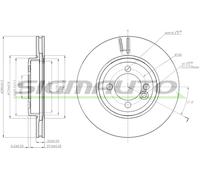 DBB617V Disco freno Sigmauto