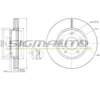 DBB619V Disco freno Sigmauto
